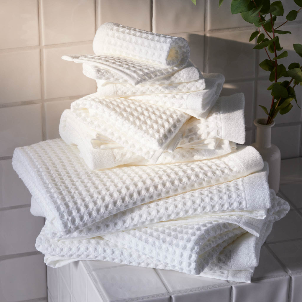 Dreamweave Waffle Bath Towels Set of 2 A4