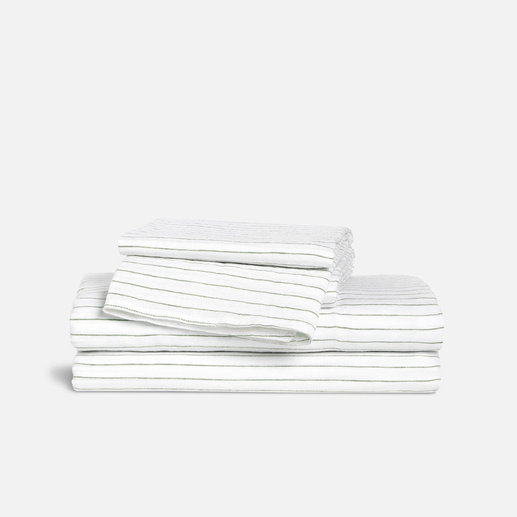 Washed European Linen Core Sheet Set L4