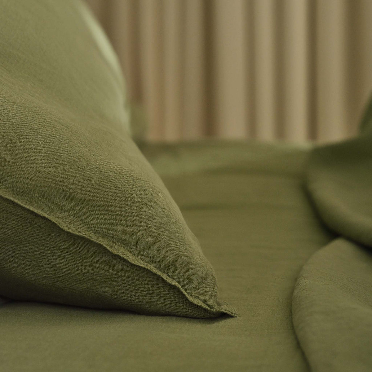 Washed European Linen Duvet Set F1