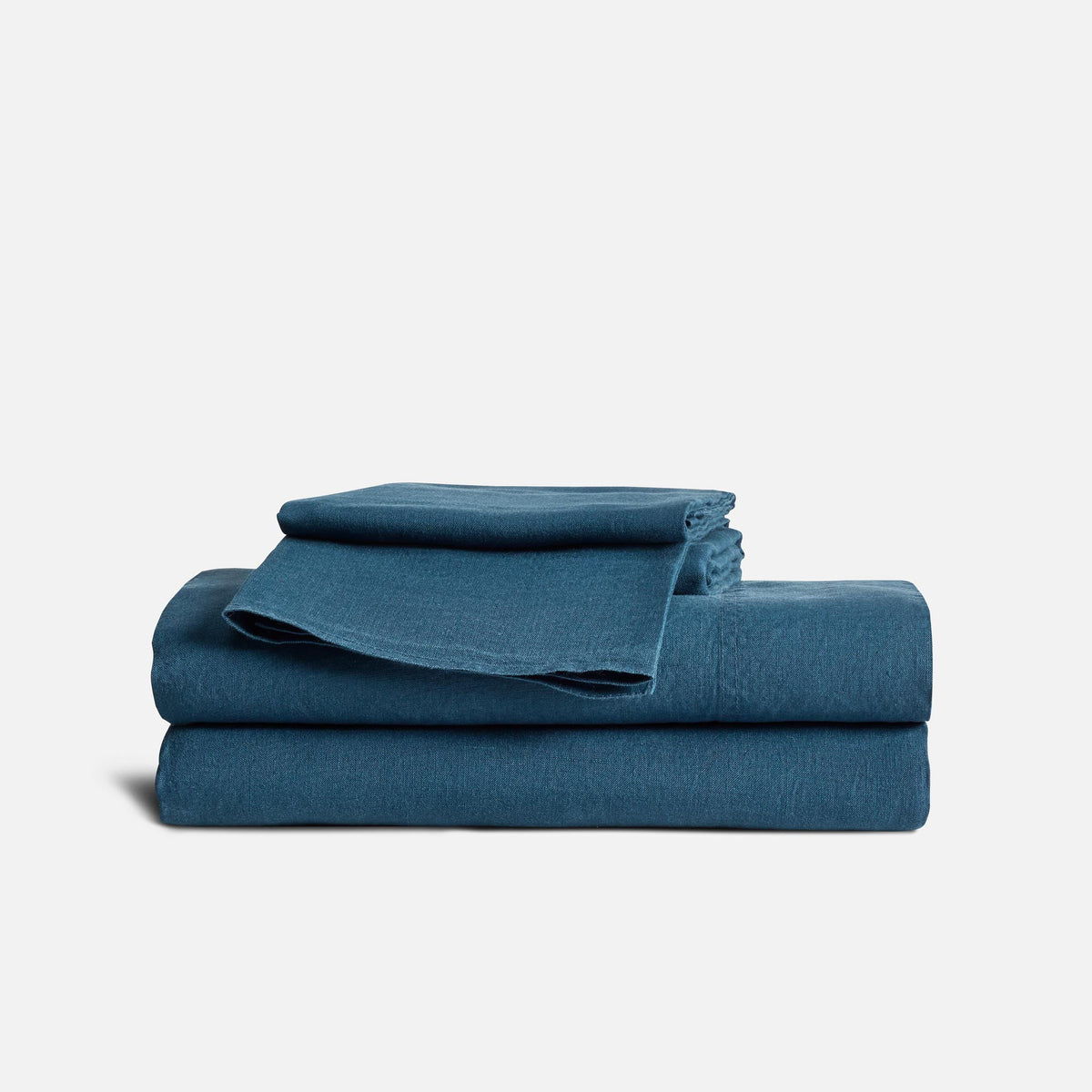 Washed European Linen Core Sheet Set L4