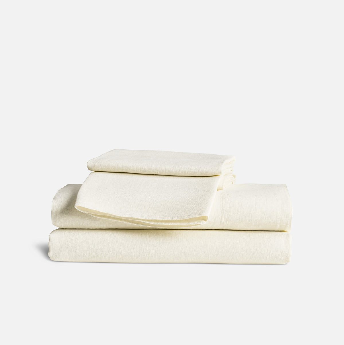 Washed European Linen Core Sheet Set L4