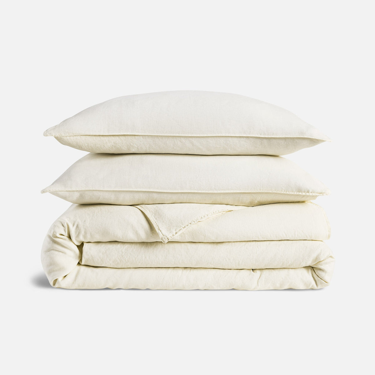 Washed European Linen Duvet Set F1
