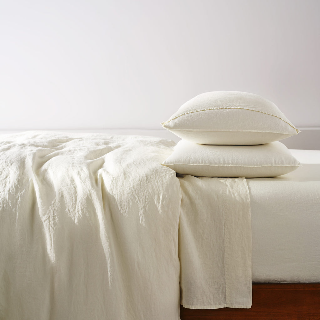 Washed European Linen Core Sheet Set L4