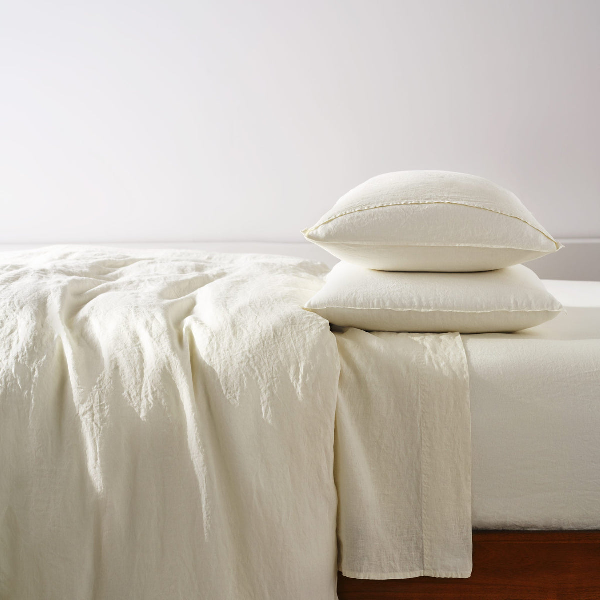 Washed European Linen Core Sheet Set L4