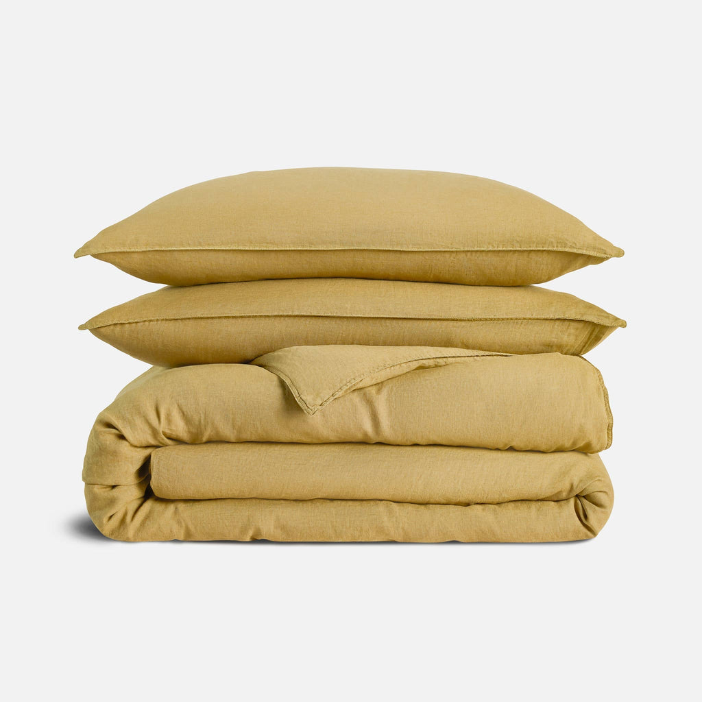 Washed European Linen Duvet Set F1