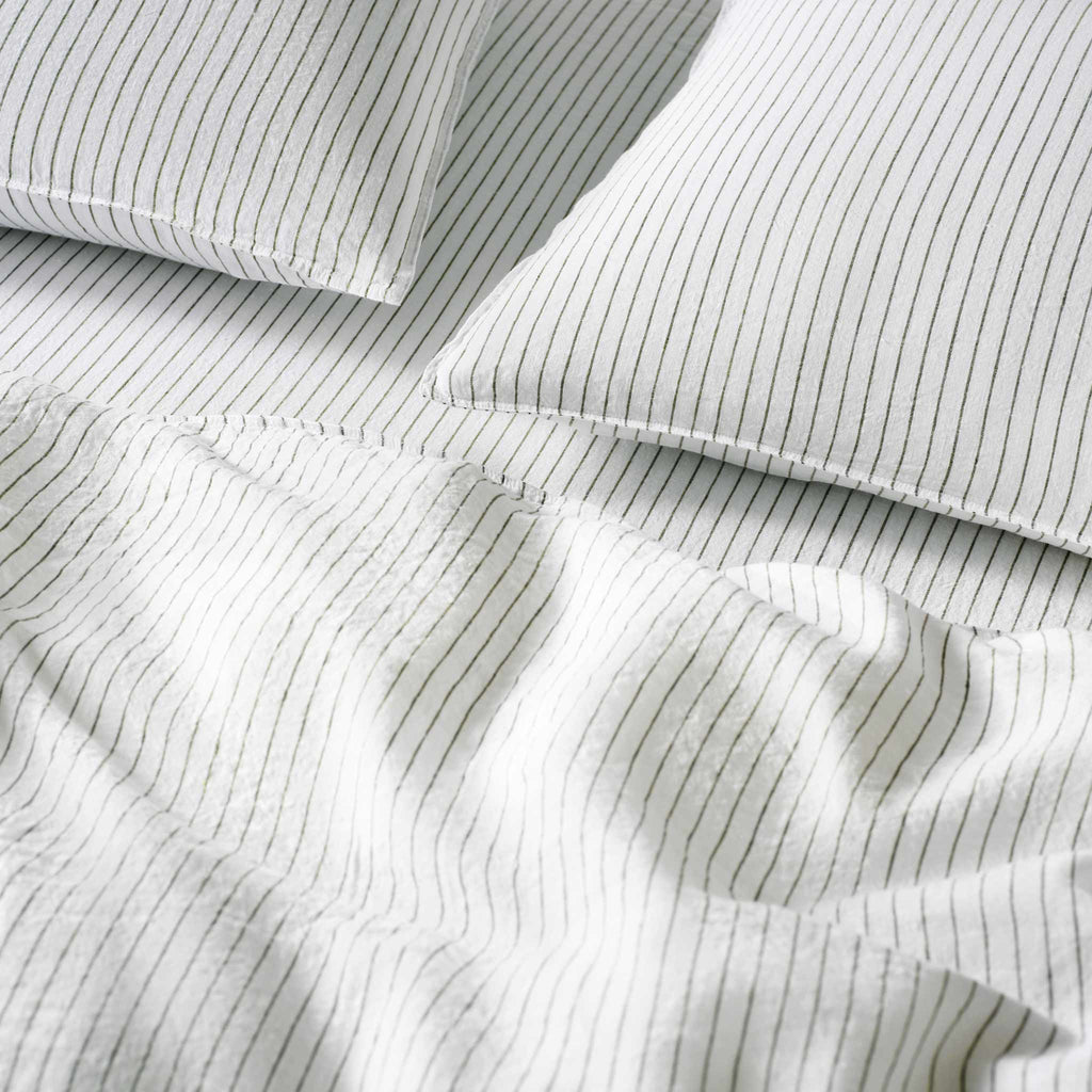 Washed European Linen Core Sheet Set L4