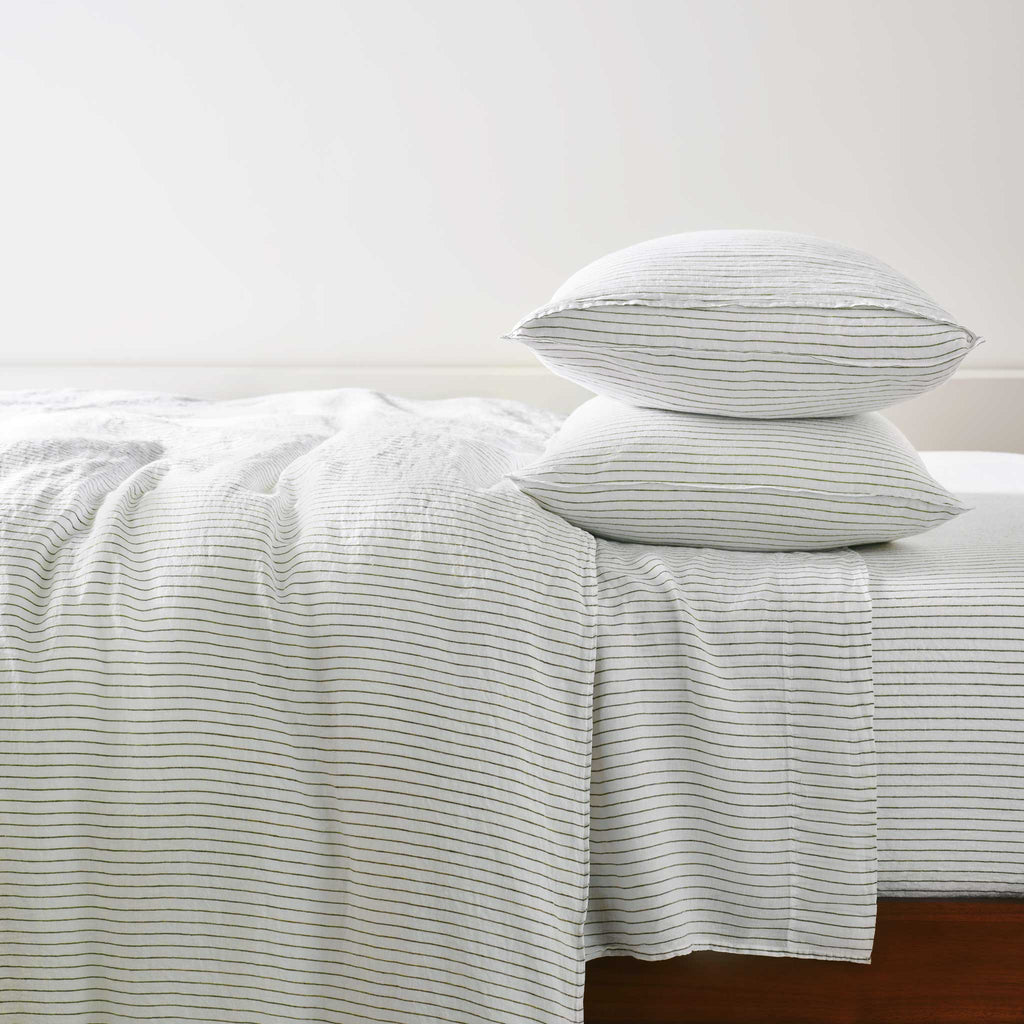 Washed European Linen Core Sheet Set L4
