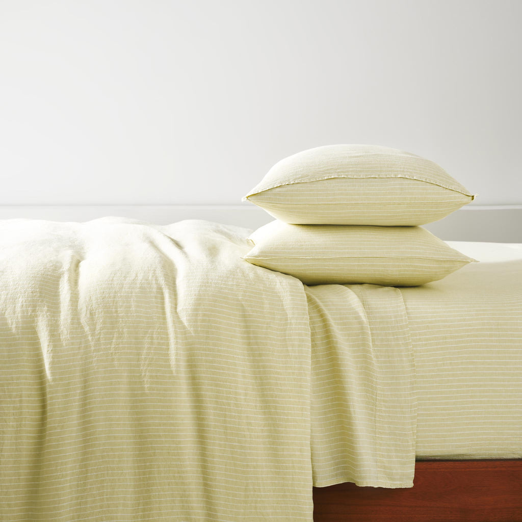 Washed European Linen Core Sheet Set L4