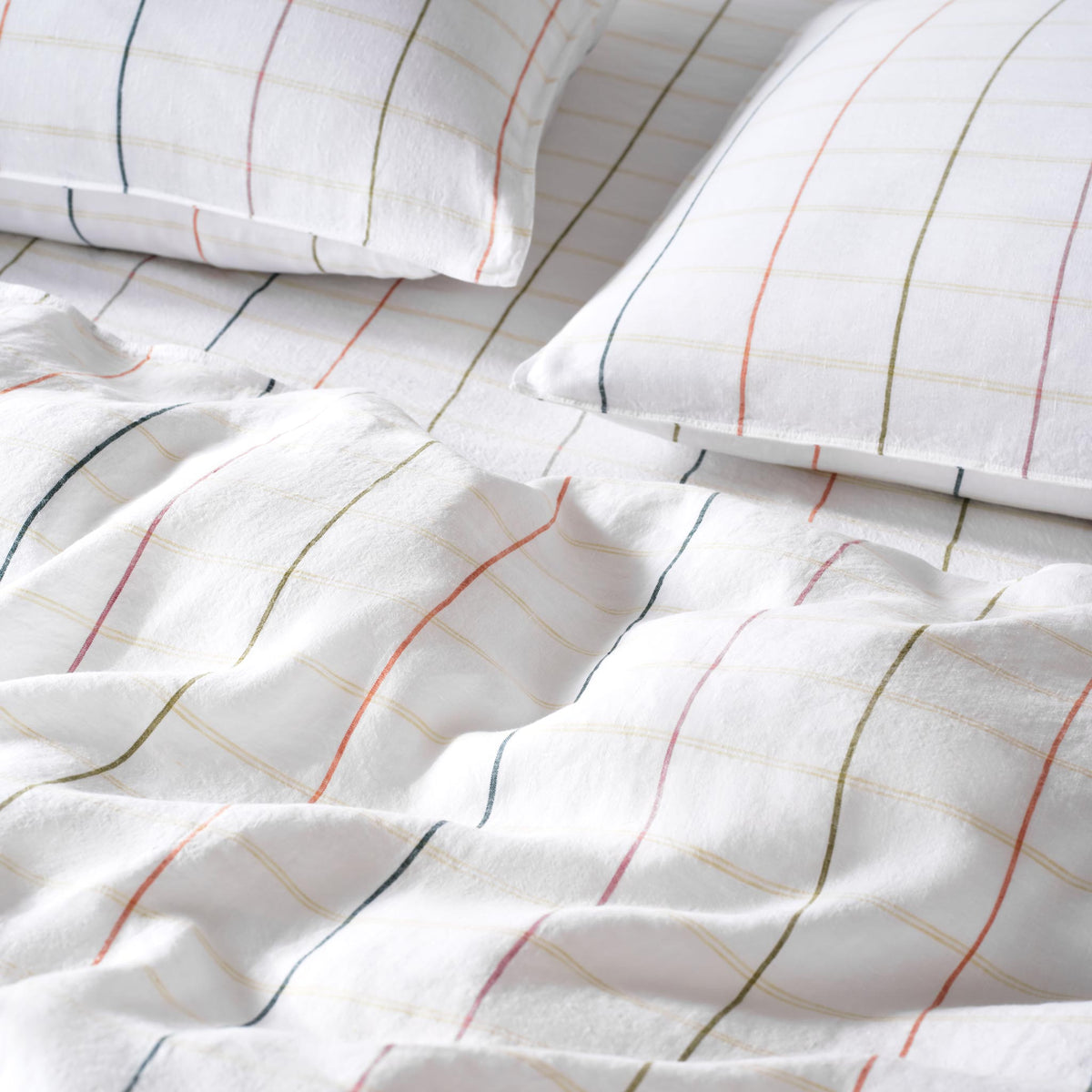 Washed European Linen Core Sheet Set L4