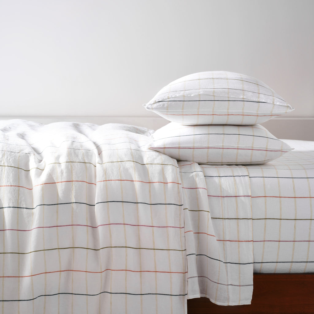 Washed European Linen Core Sheet Set L4