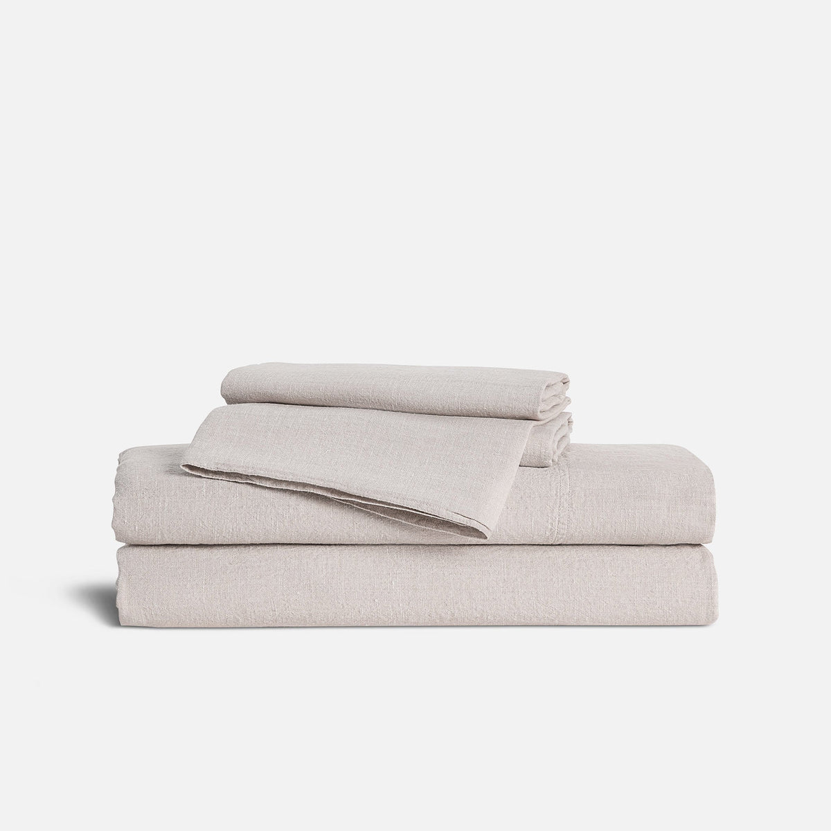 Washed European Linen Core Sheet Set L4