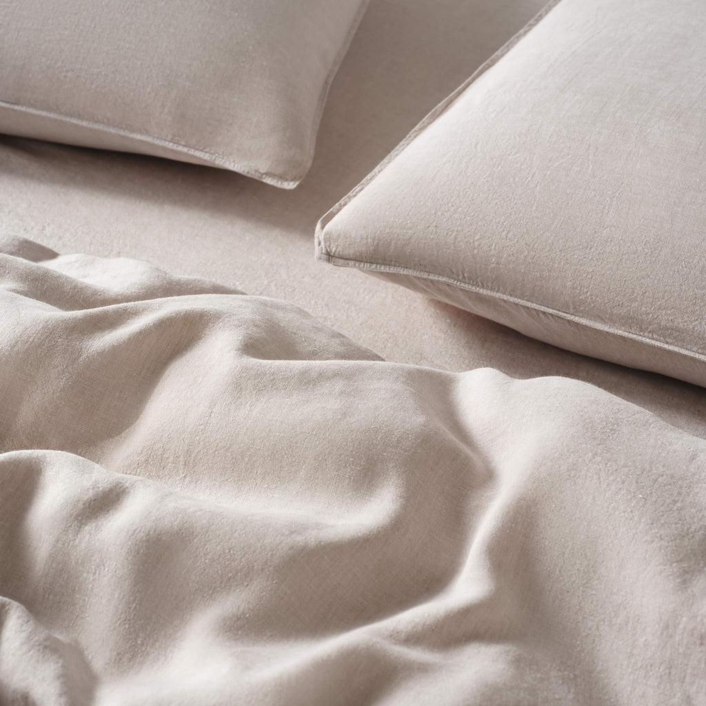 Washed European Linen Duvet Set F1