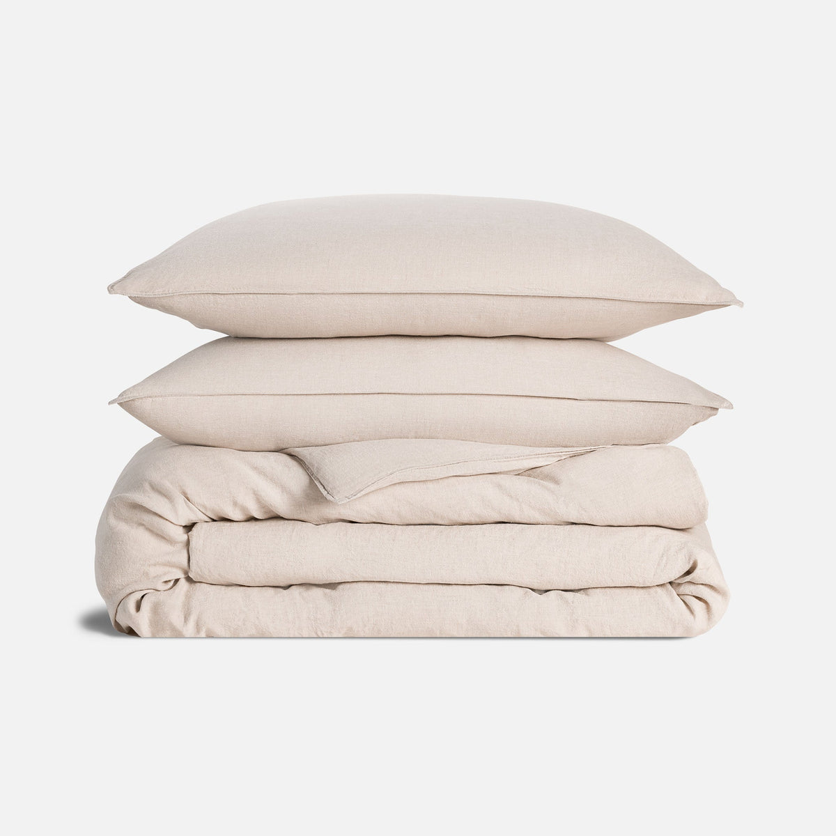 Washed European Linen Duvet Set F1