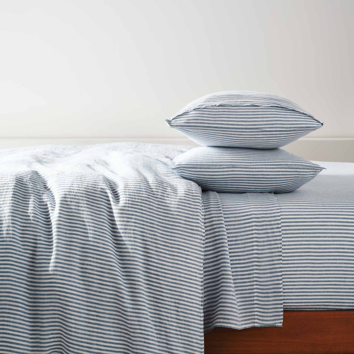 Washed European Linen Core Sheet Set L4