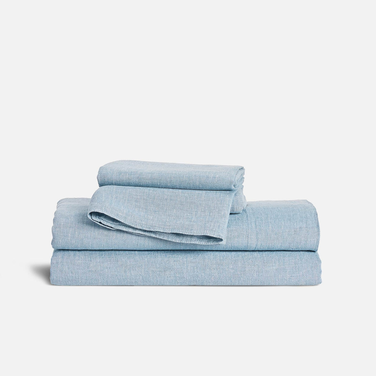 Washed European Linen Core Sheet Set L4