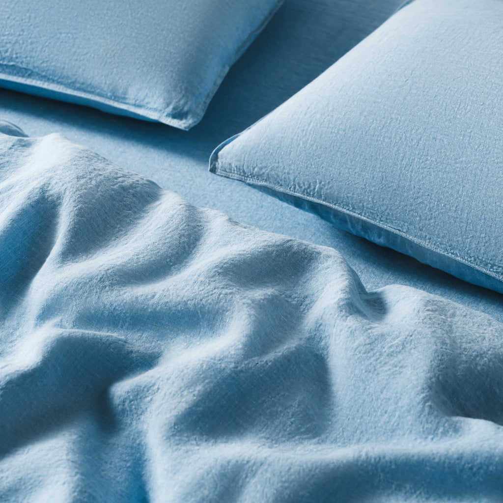 Washed European Linen Core Sheet Set L4