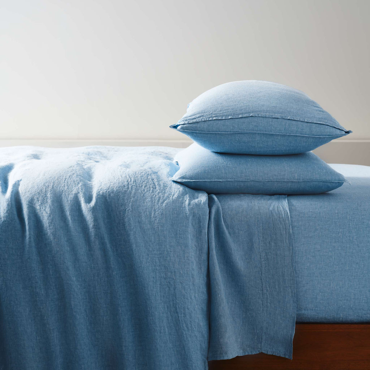 Washed European Linen Core Sheet Set L4