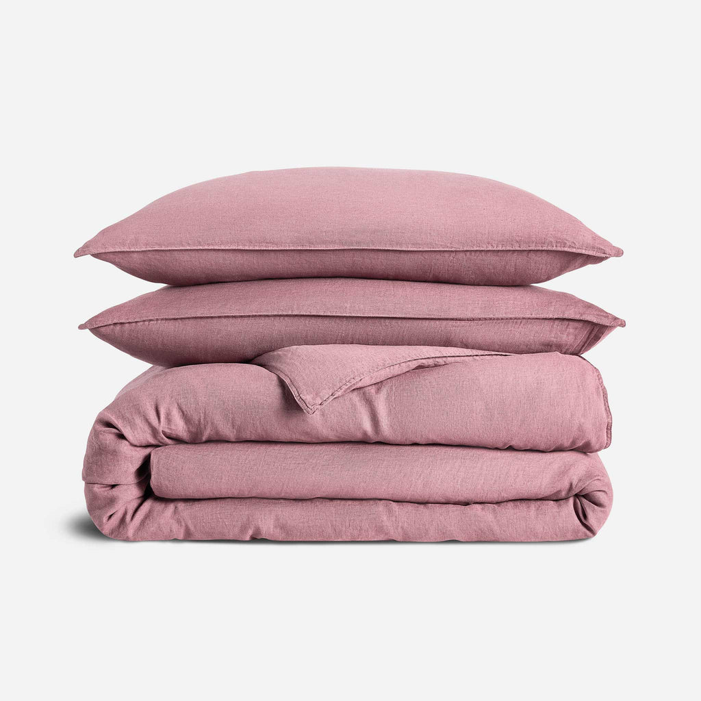 Washed European Linen Duvet Set F1