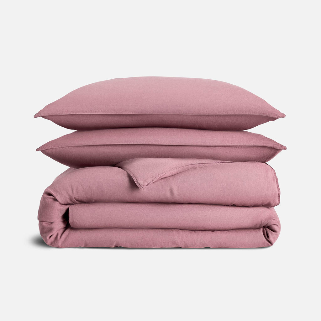 Washed European Linen Duvet Set F1