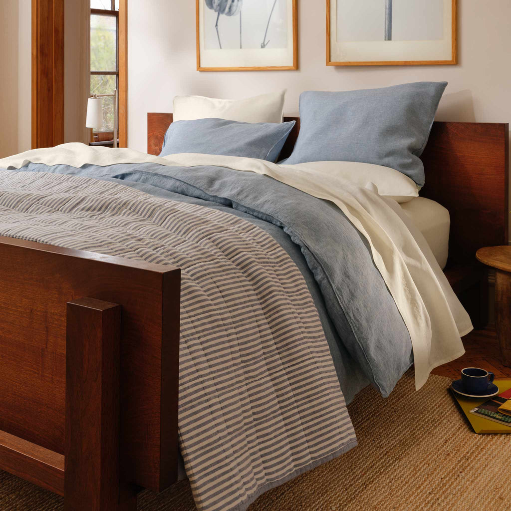 Washed European Linen Core Sheet Set L4