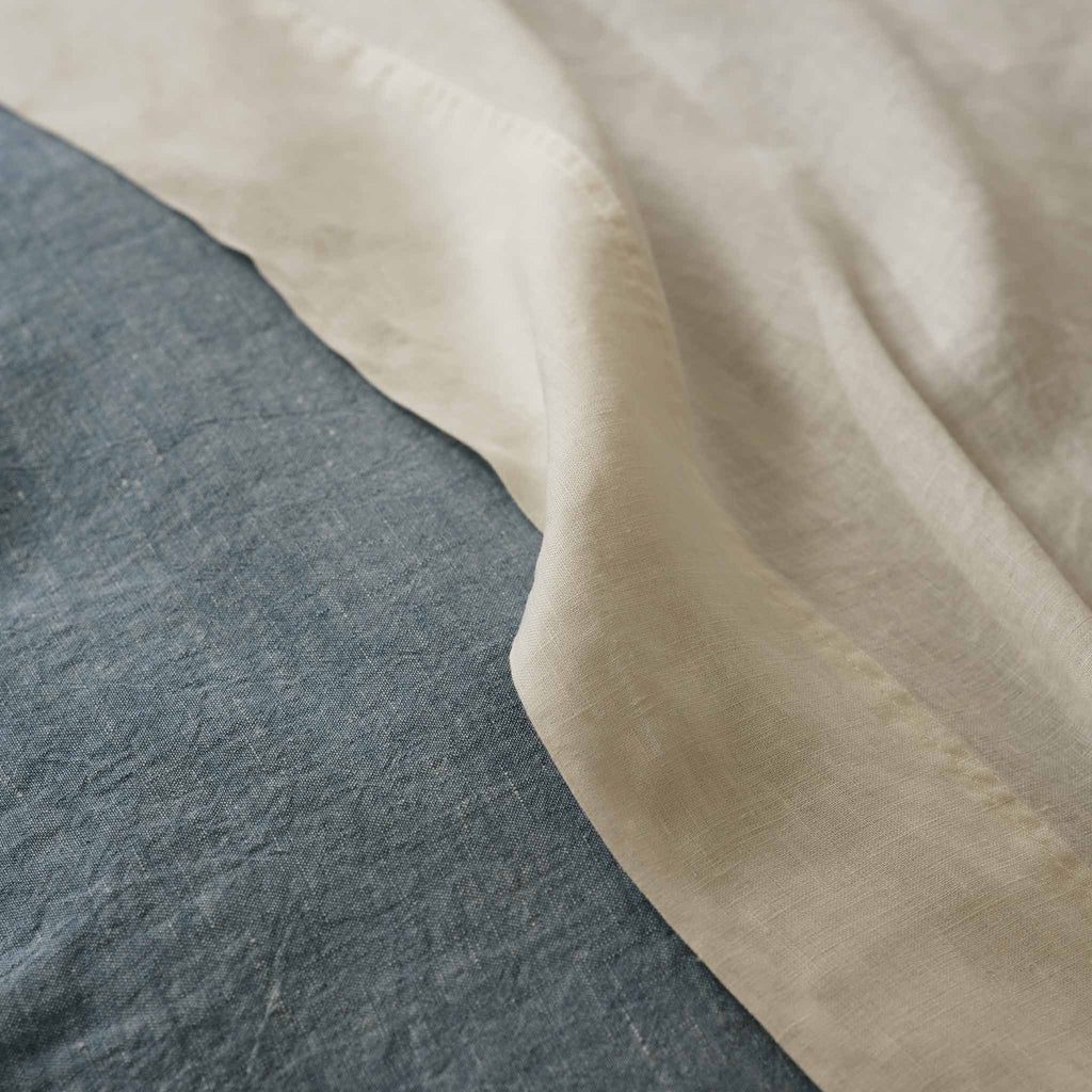 Washed European Linen Core Sheet Set L4