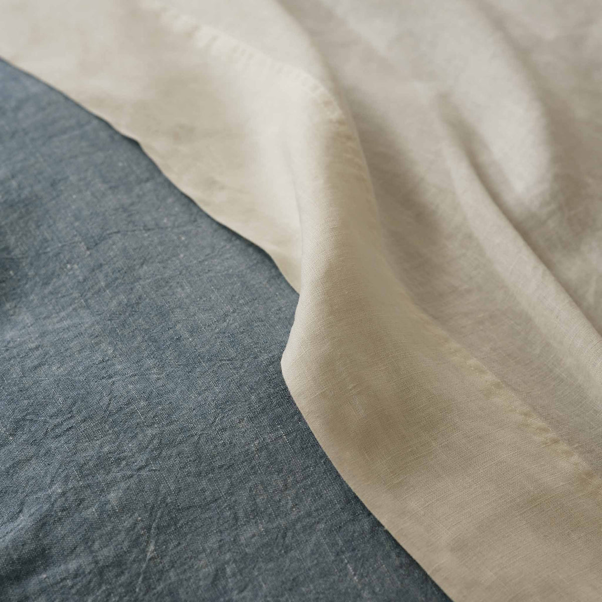 Washed European Linen Core Sheet Set L4