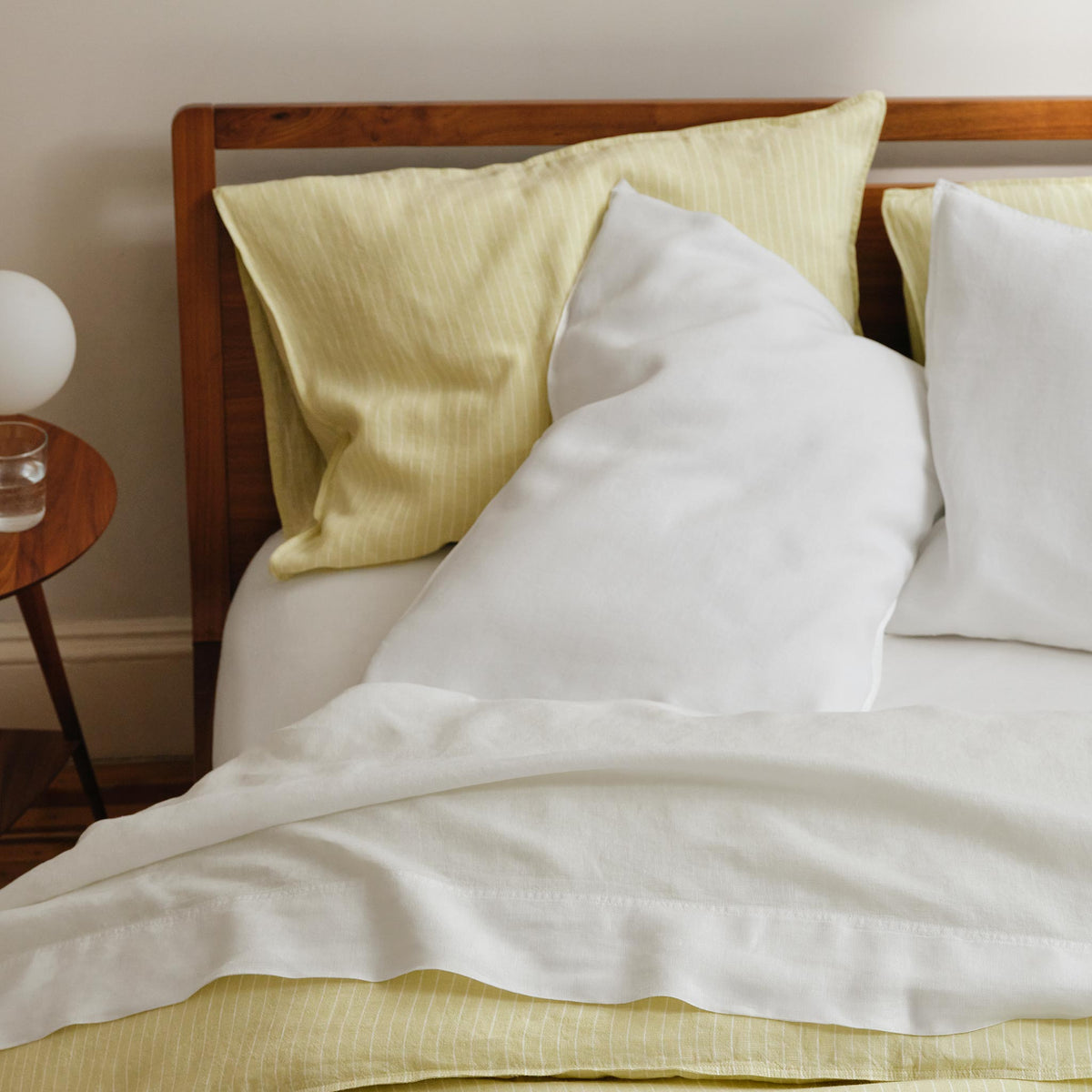 Washed European Linen Core Sheet Set L4