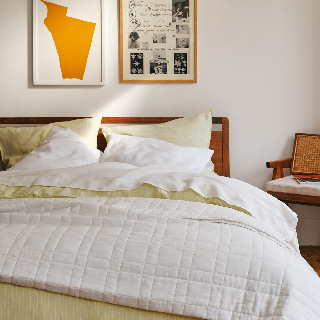 Washed European Linen Core Sheet Set L4
