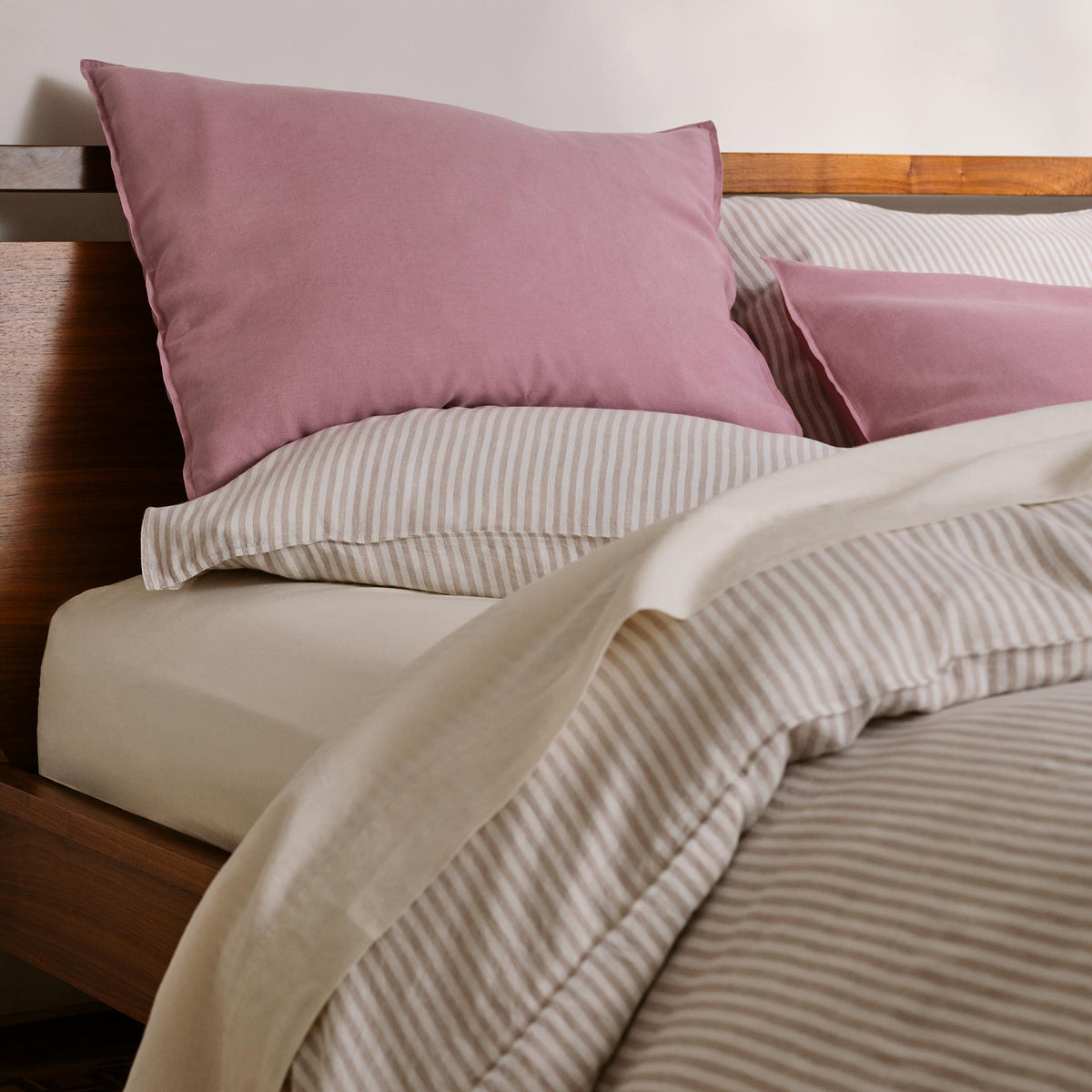 Washed European Linen Duvet Set F1