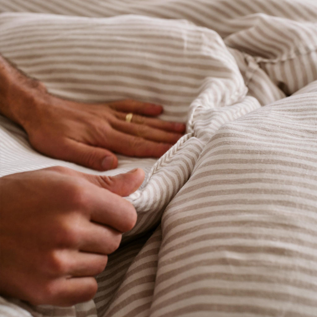Washed European Linen Duvet Set F1