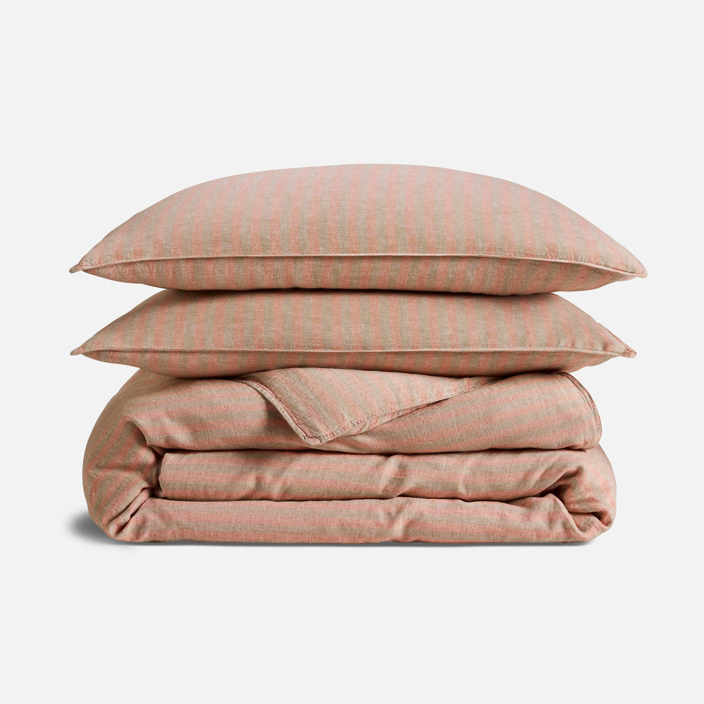 Washed European Linen Duvet Set F1