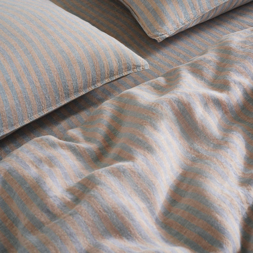 Washed European Linen Core Sheet Set L4
