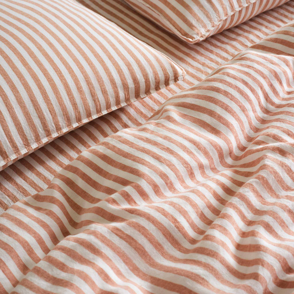 Washed European Linen Duvet Set F1