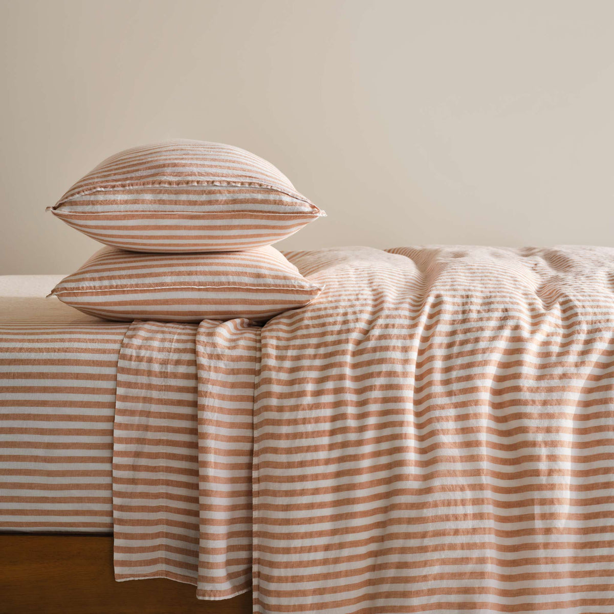 Washed European Linen Core Sheet Set L4