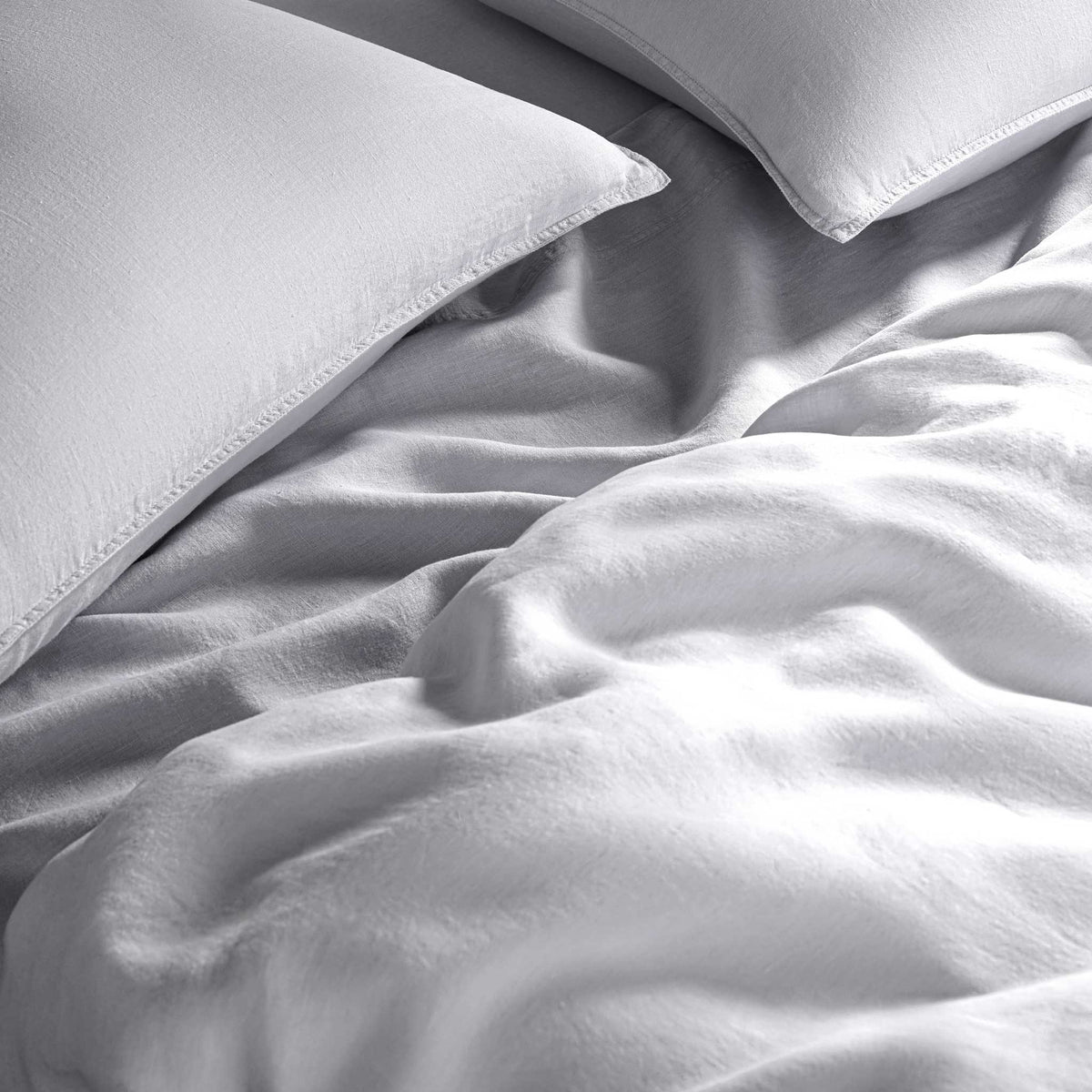Washed European Linen Core Sheet Set L4