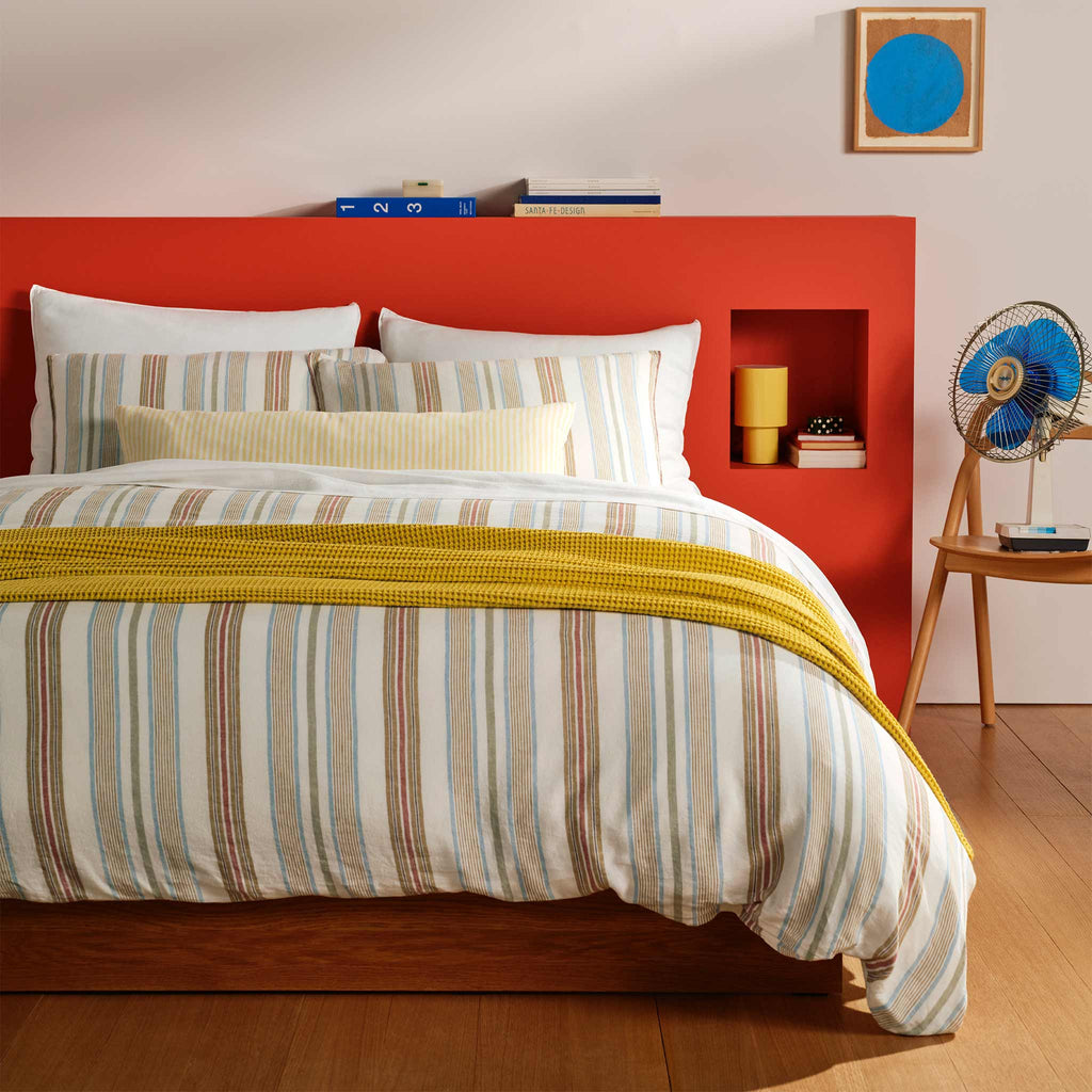 Washed European Linen Duvet Set F1