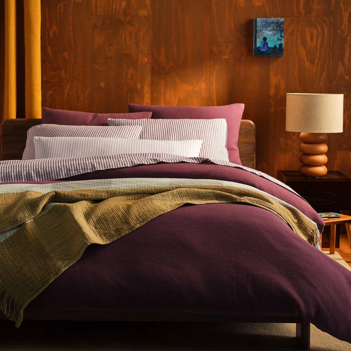 Washed European Linen Core Sheet Set L4