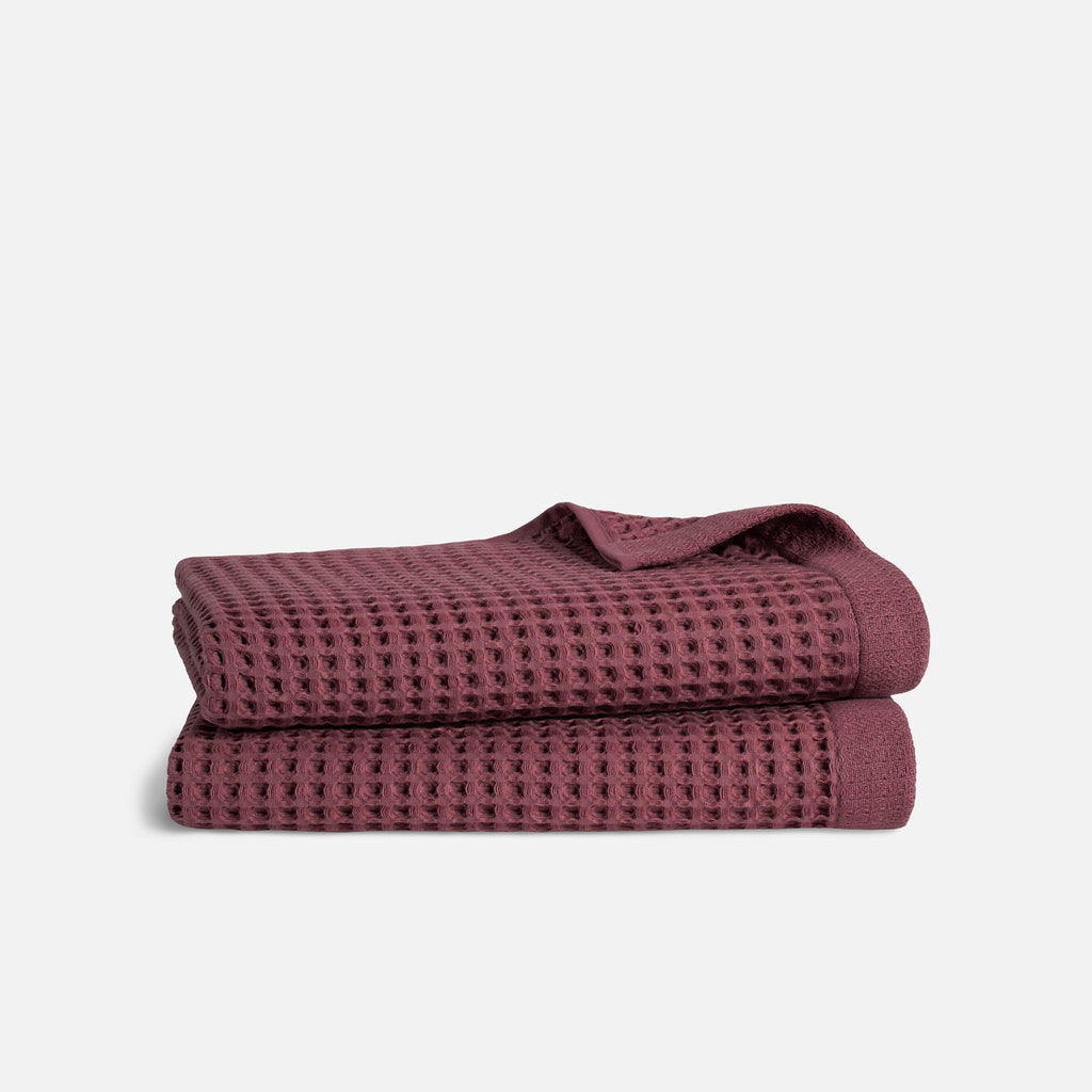 Dreamweave Waffle Bath Towels Set of 2 A4