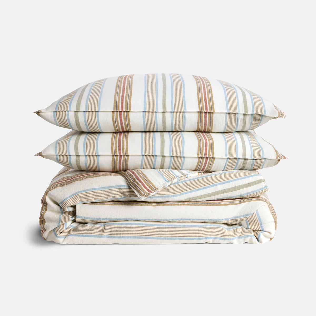 Washed European Linen Duvet Set F1