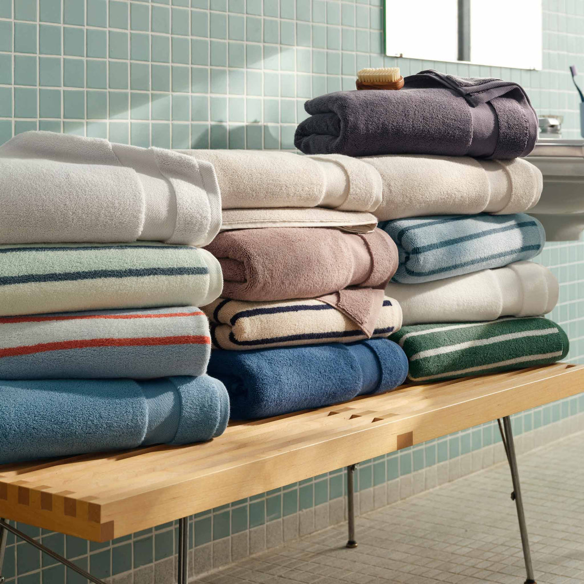 Super-Plush Set of 4 Bath Towel Bundle E6