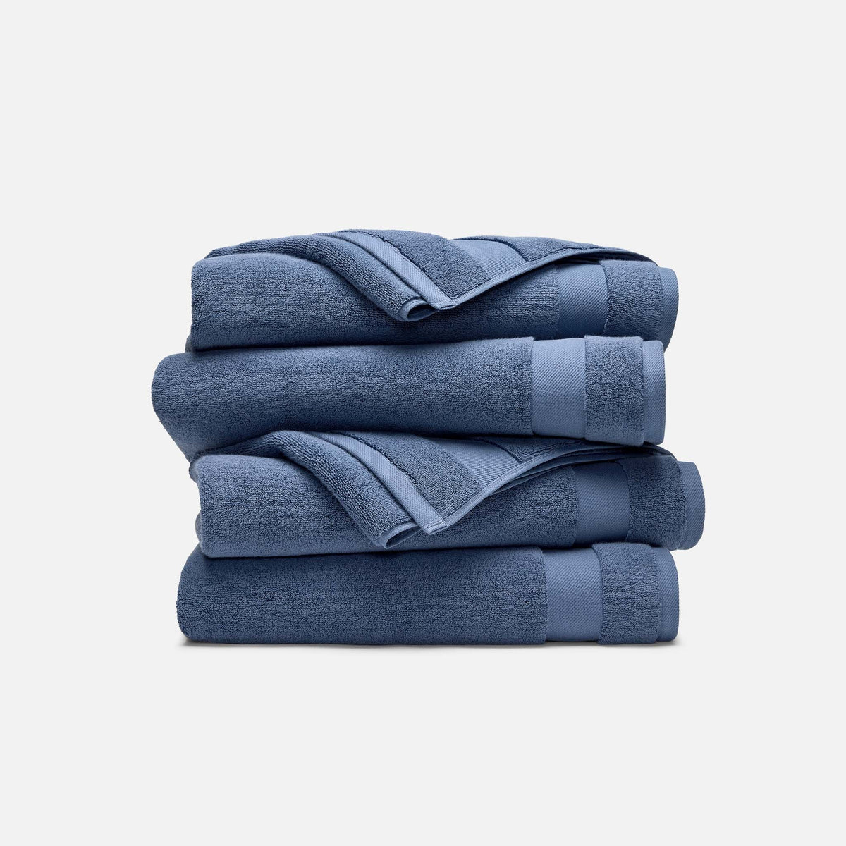 Super-Plush Set of 4 Bath Towel Bundle E6