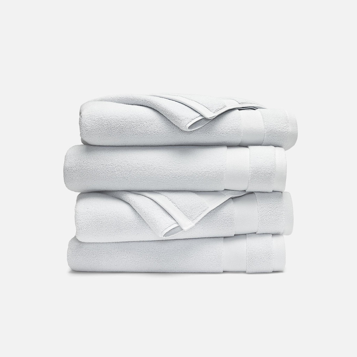 Super-Plush Set of 4 Bath Towel Bundle E6