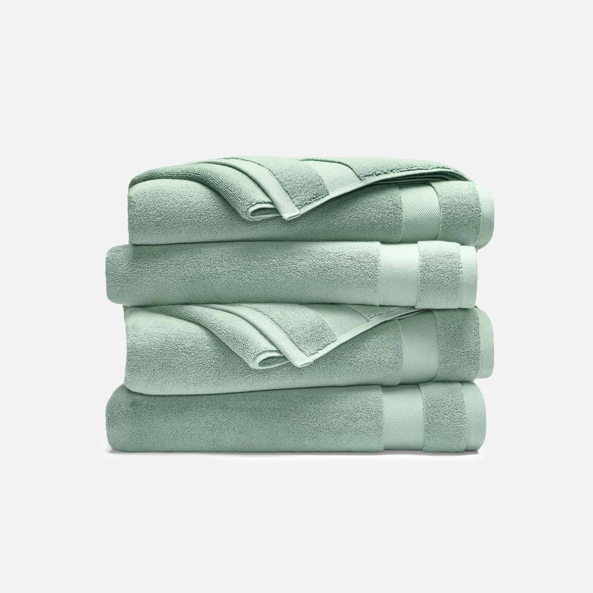 Super-Plush Set of 4 Bath Towel Bundle E6