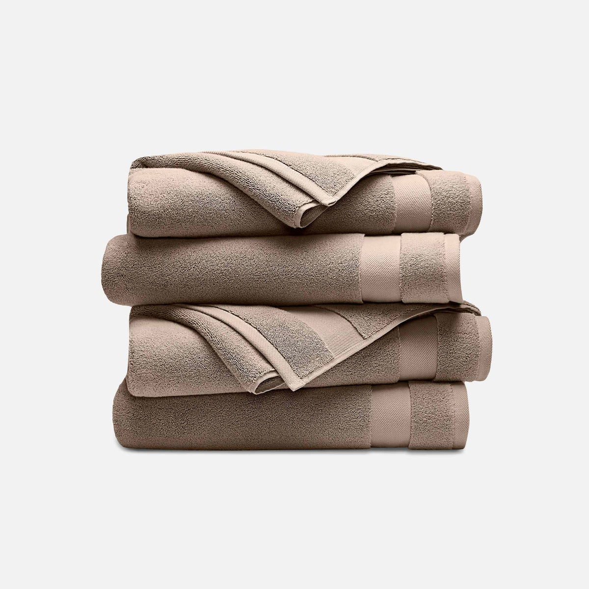 Super-Plush Set of 4 Bath Towel Bundle E6
