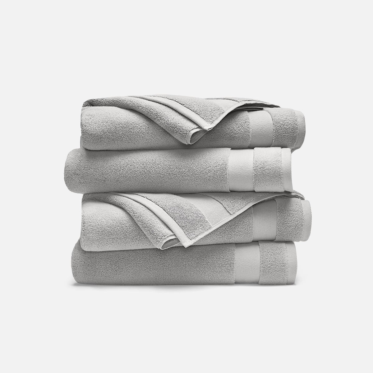 Super-Plush Set of 4 Bath Towel Bundle E6