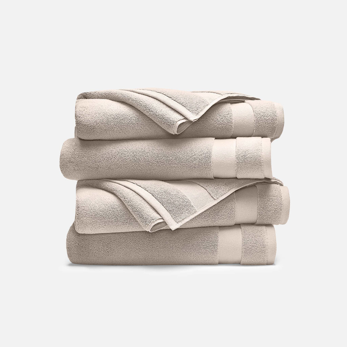 Super-Plush Set of 4 Bath Towel Bundle E6