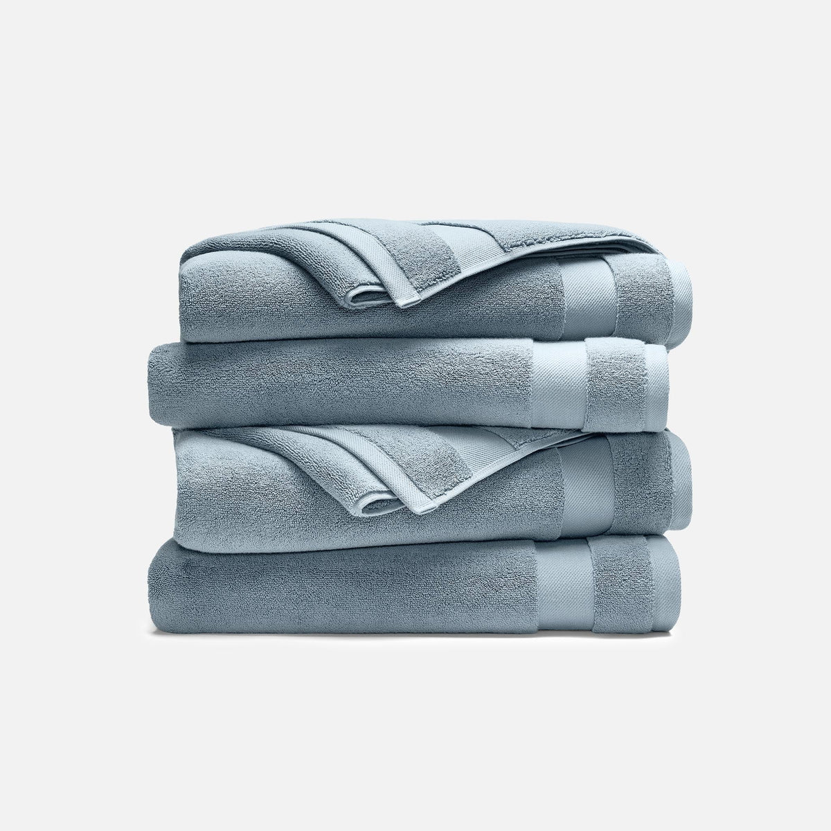 Super-Plush Set of 4 Bath Towel Bundle E6