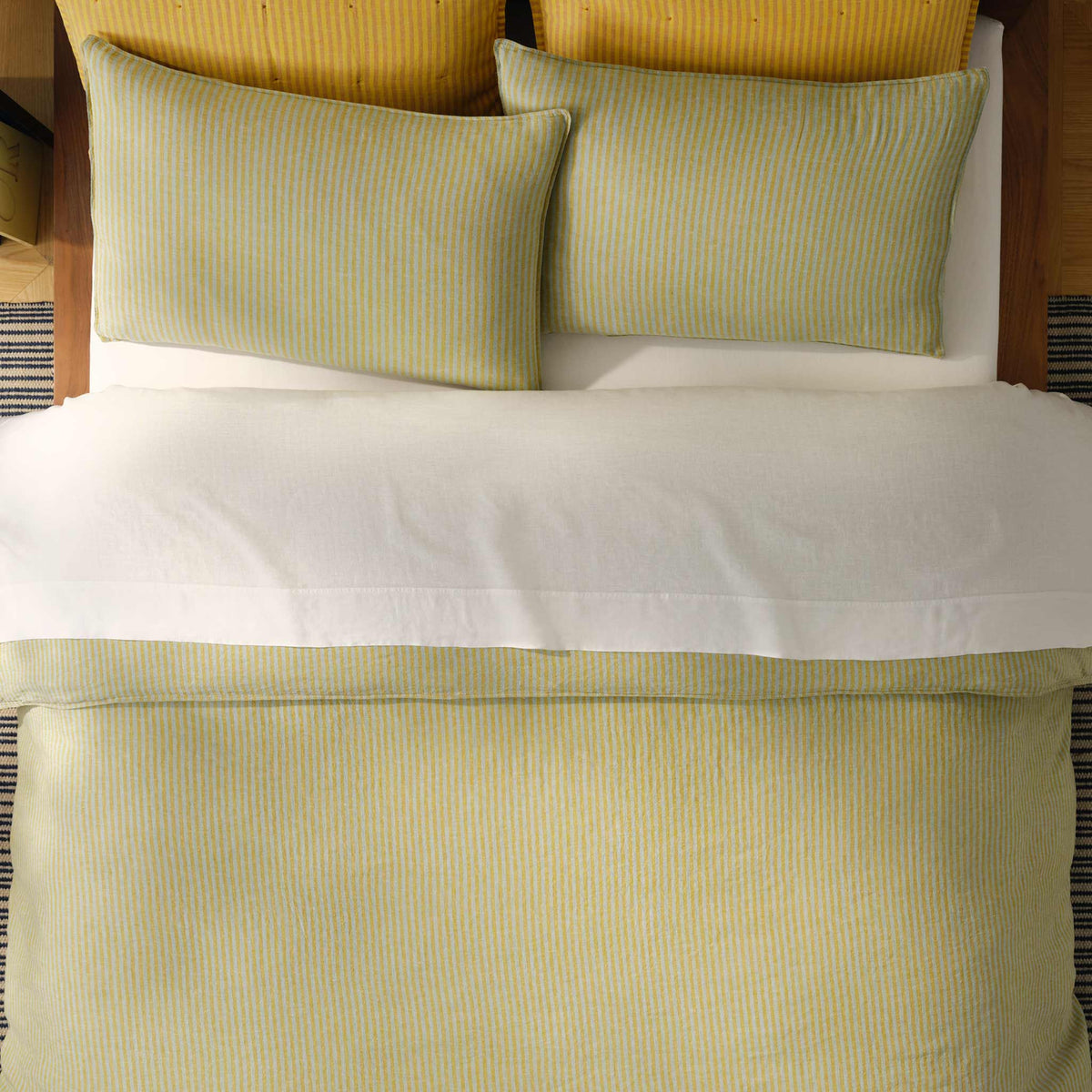 Washed European Linen Core Sheet Set L4