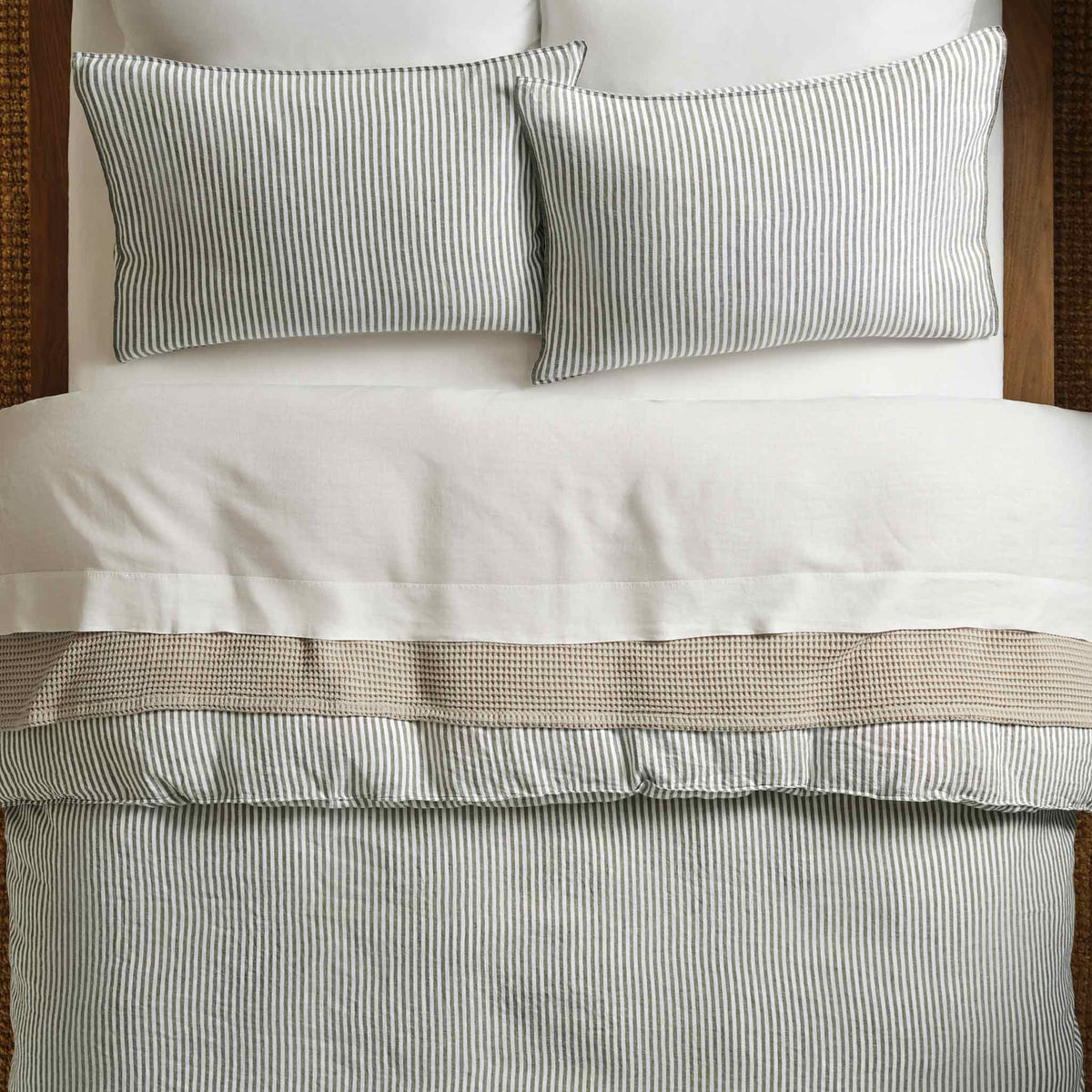 Washed European Linen Duvet Set F1