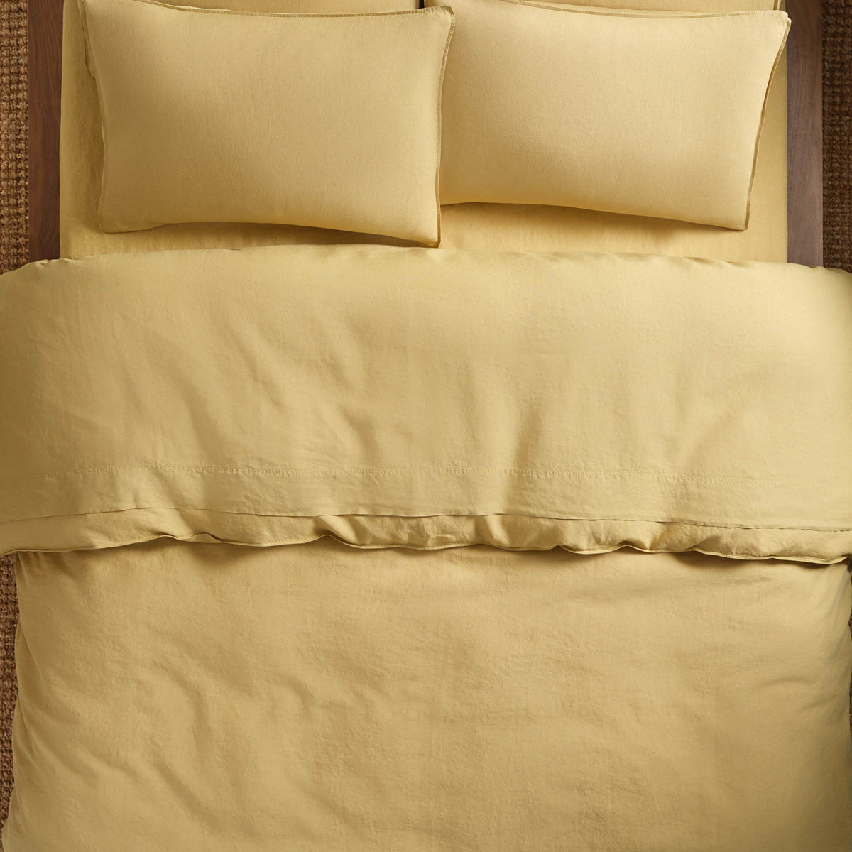 Washed European Linen Core Sheet Set L4